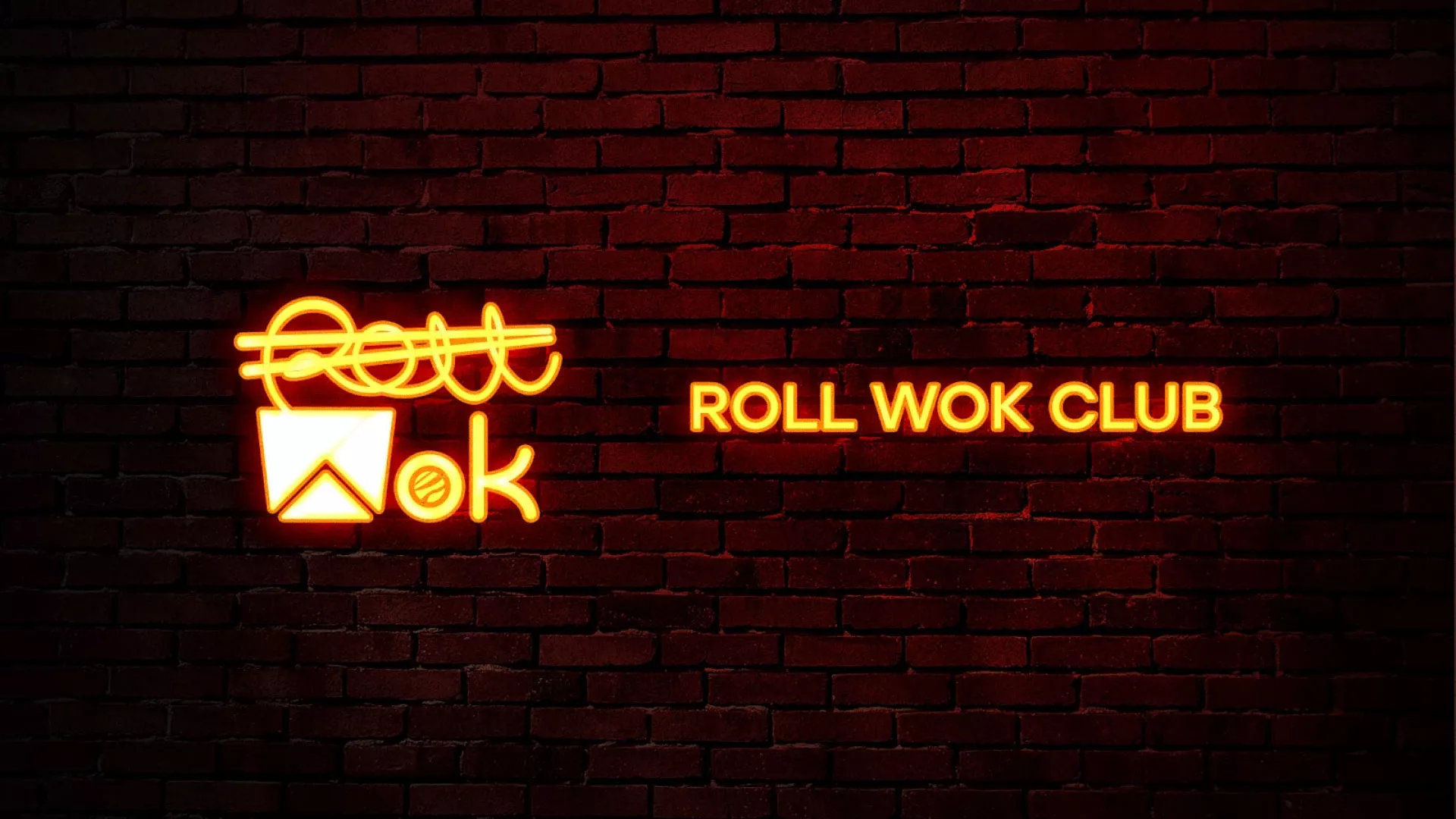 Разработка интерьерной вывески суши-бара «Roll Wok Club» в Изобильном